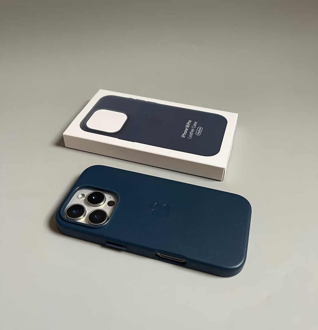 LEATHER PHONE CASE FOR IPHONE 16