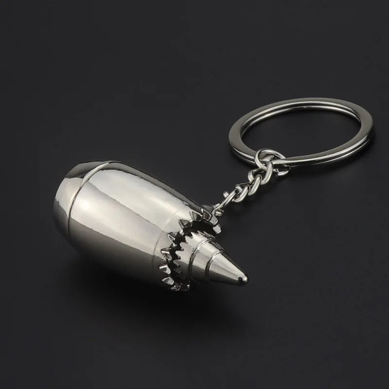 Turbofan Engine Keychain