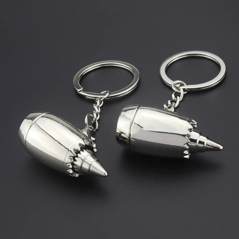 Turbofan Engine Keychain