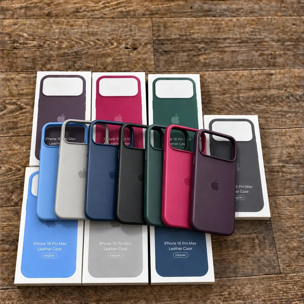 Leather Case  For Apple iPhone 18 Pro Max