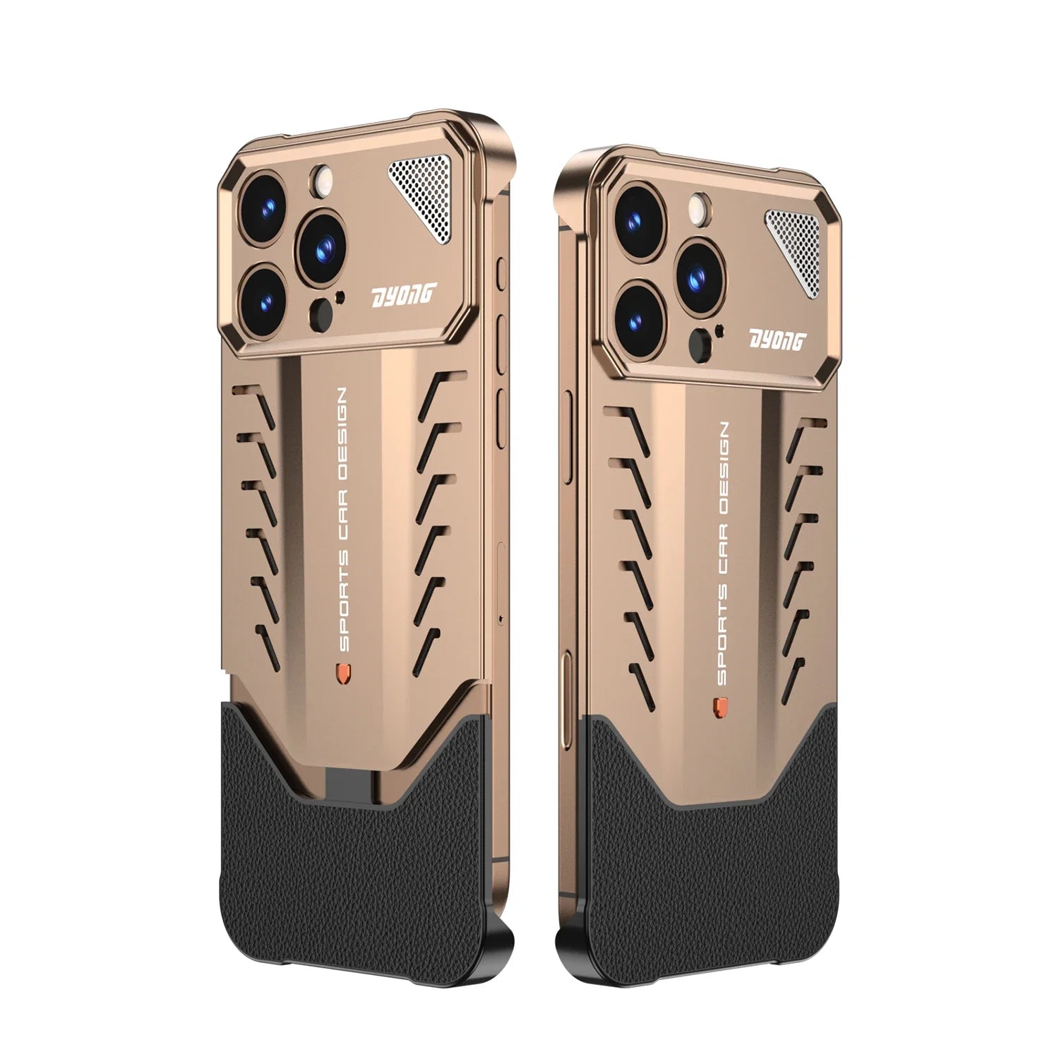 Bezel-Less Racing Car Design Metal Case