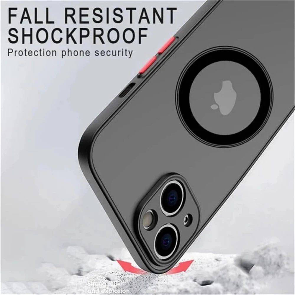 Transparent Matte Case For iPhone 16