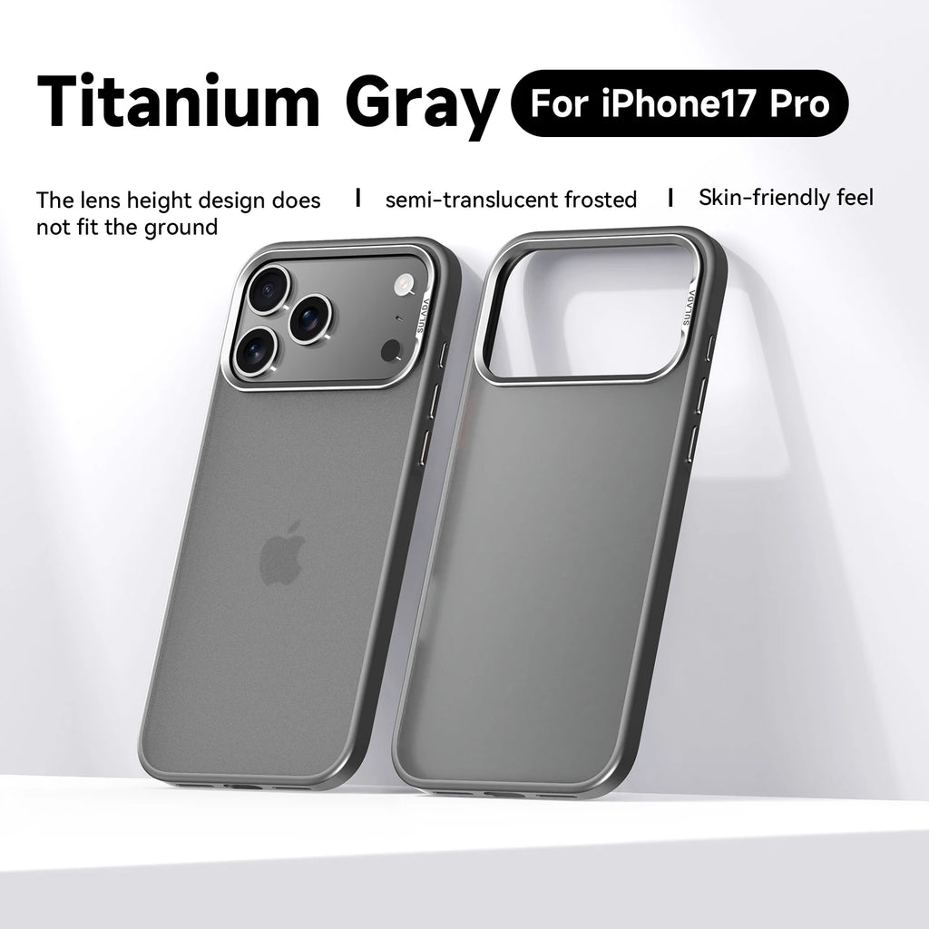 MATTE SKIN-FEEL ANTI-DROP CASE