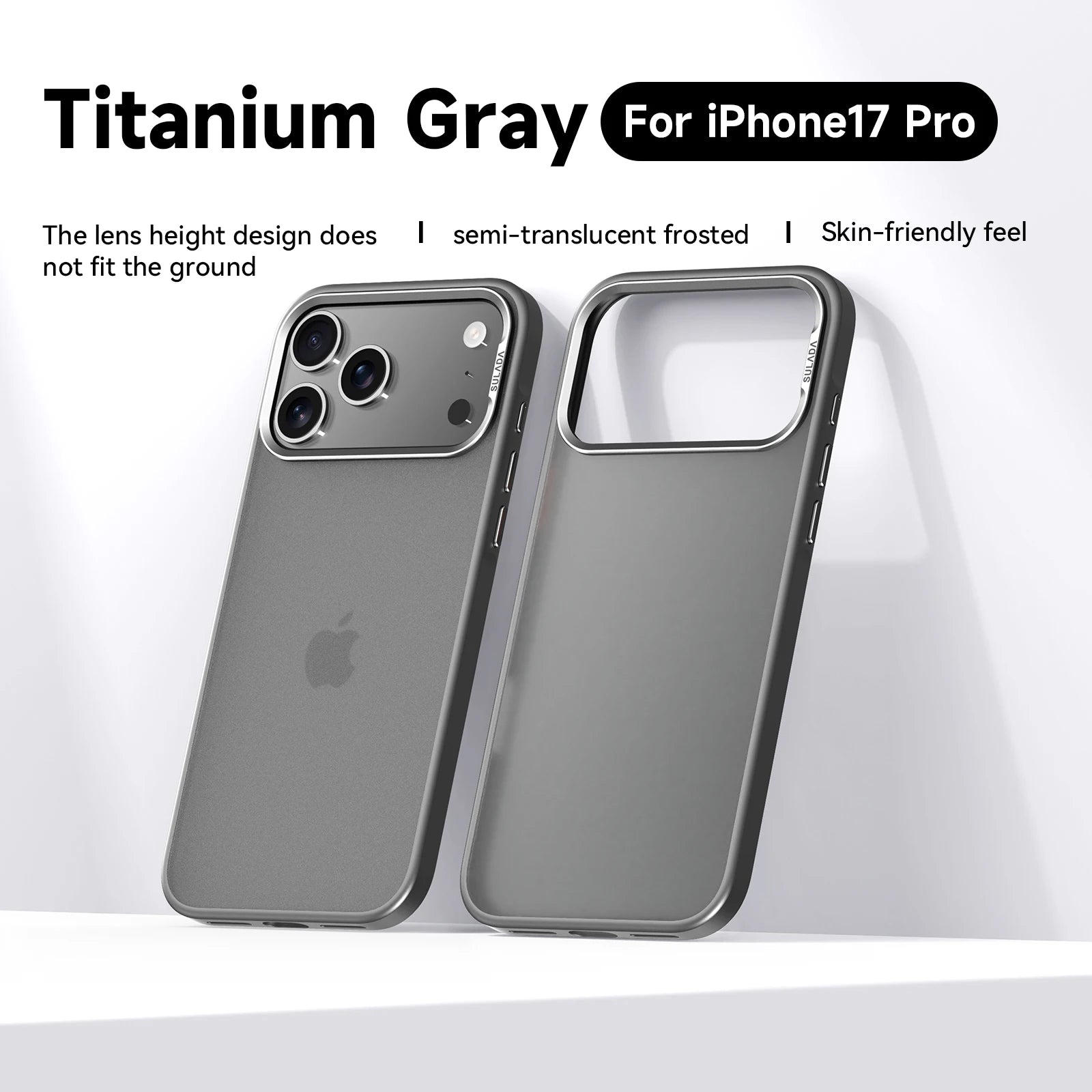 MATTE SKIN-FEEL ANTI-DROP CASE