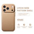 Pattern Leather TPU Frame Shockproof Case
