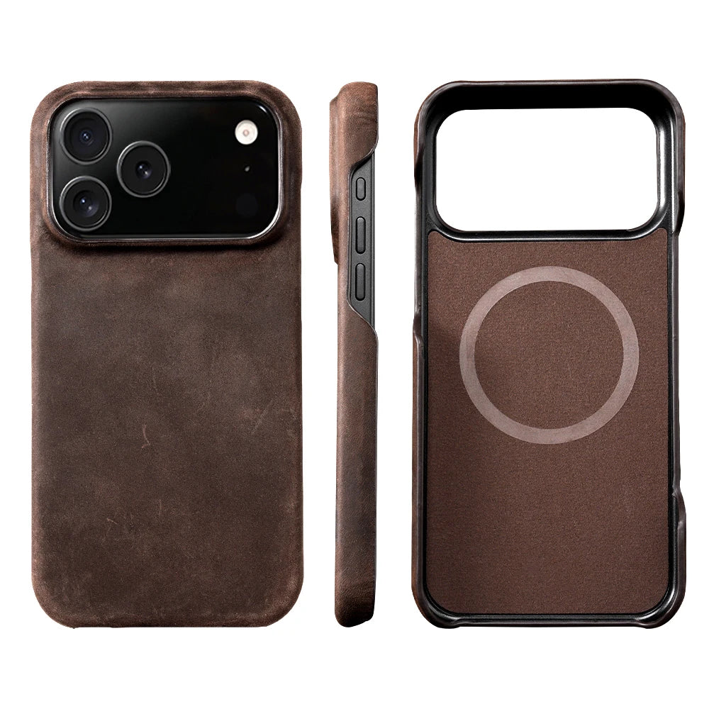 LEATHER MAGNETIC CASE
