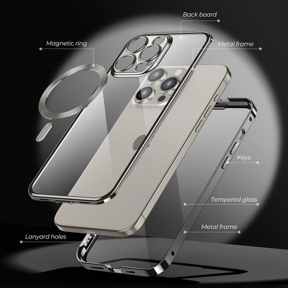 METAL CASE COMPATIBLE WITH MAGSAFE