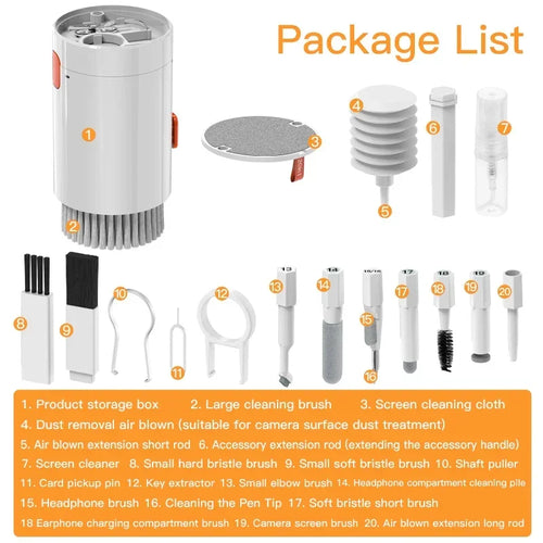 20-IN-1 DIGITAL CLEANING KIT