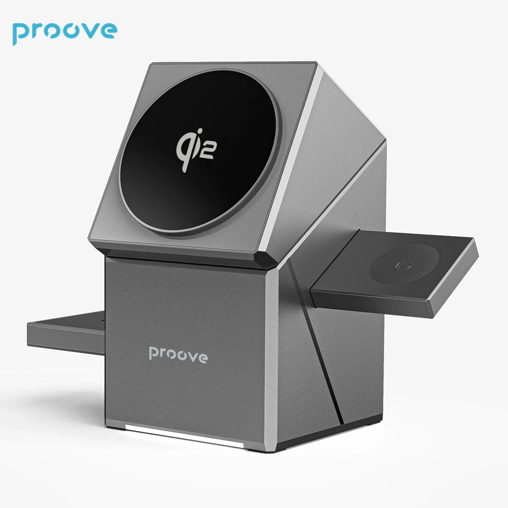 Proove Iron Hide QI2 3in1 15W Fast Charging Autorotation