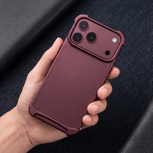 Genuine Aluminum SEBS Rubber Metal Bumper Double-layer ARC Case