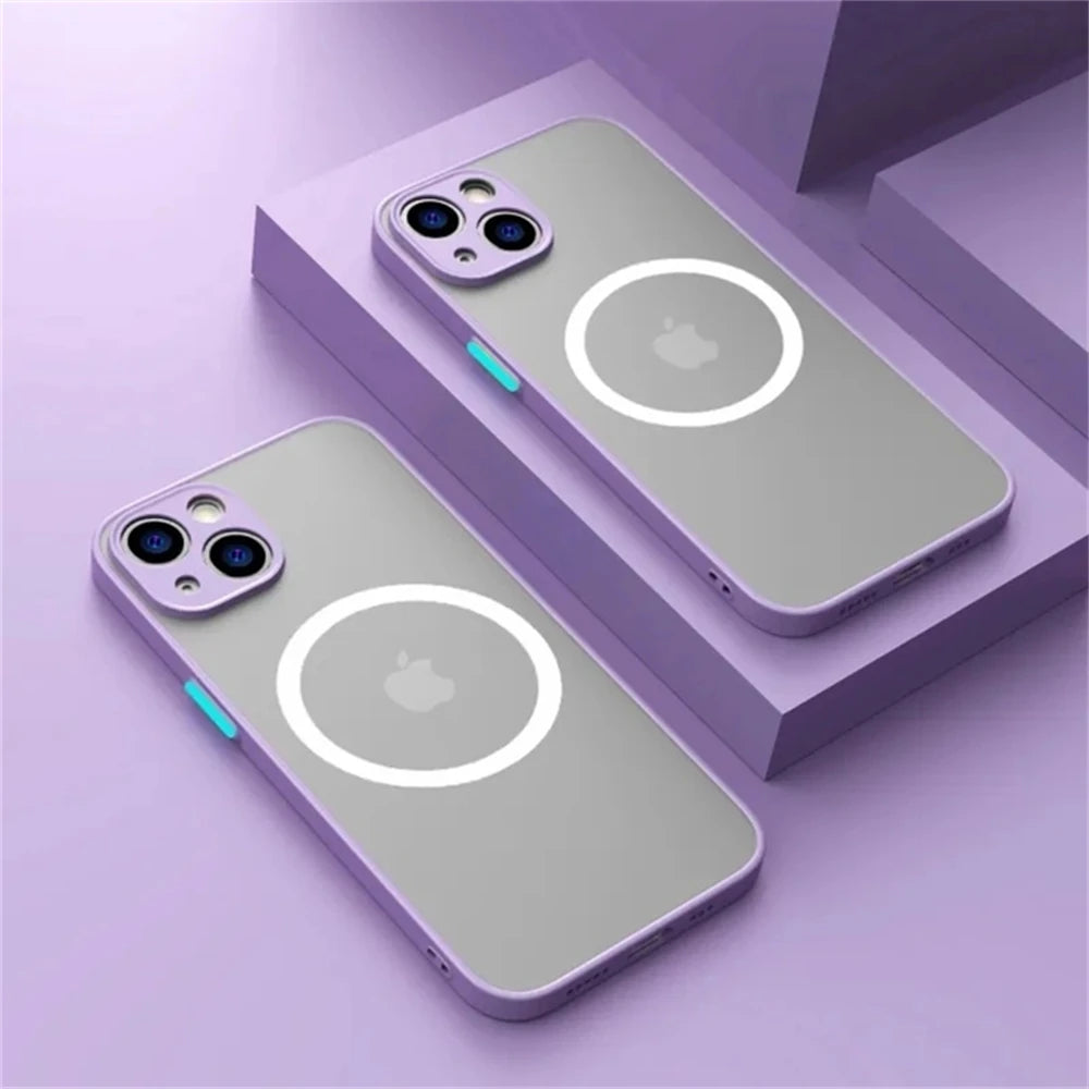 Transparent Matte Case For iPhone 16