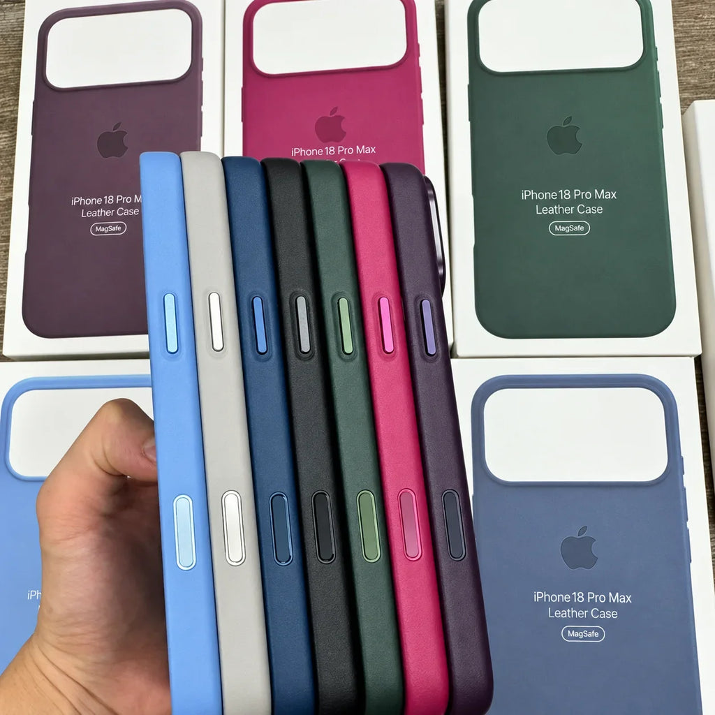 Leather Case  For Apple iPhone 18 Pro Max