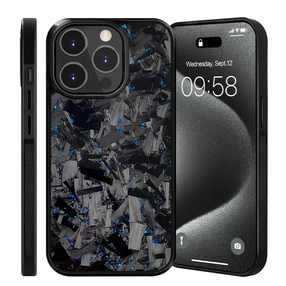 Real Carbon Fiber Magnetic Phone Case