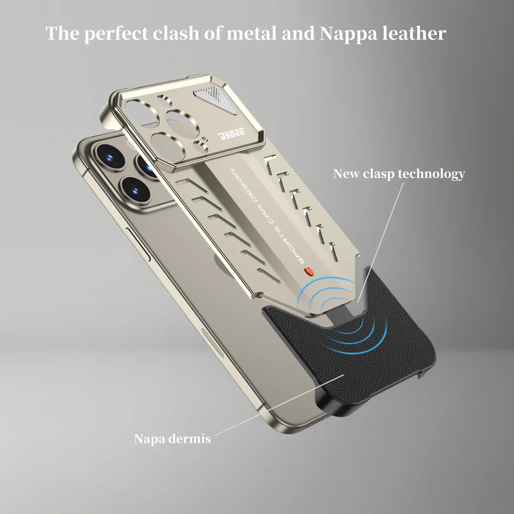 Bezel-Less Racing Car Design Metal Case