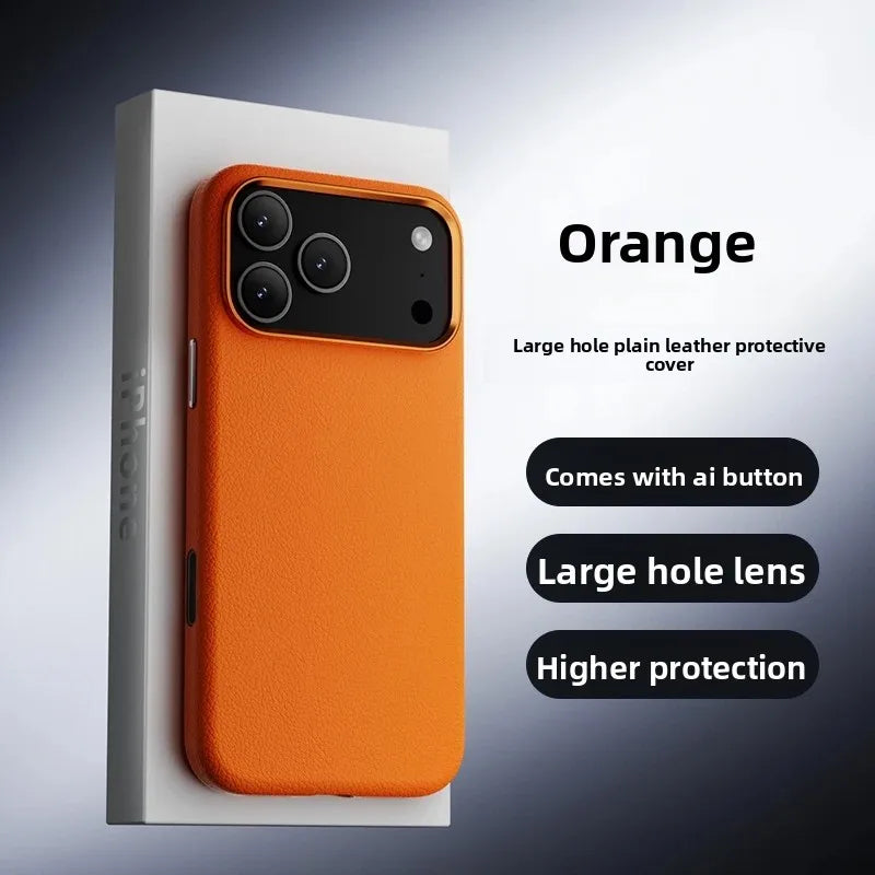MAGSAFE LEATHER BUMPER CASE