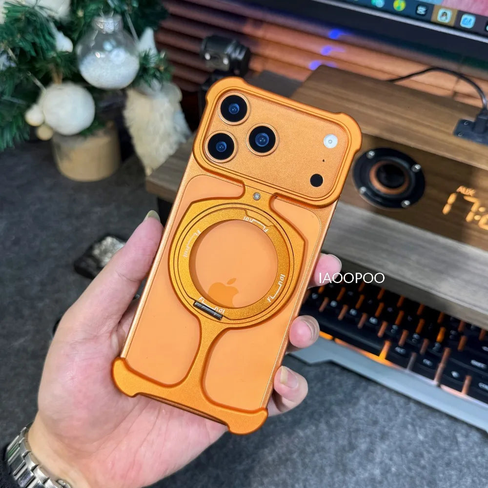 360° Magnetic Holder Fashion Aluminum Metal Case