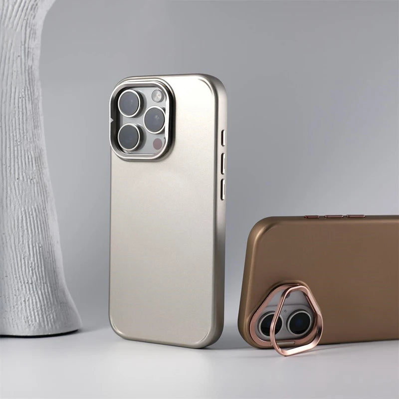 Invisible Lens Kickstand  Case