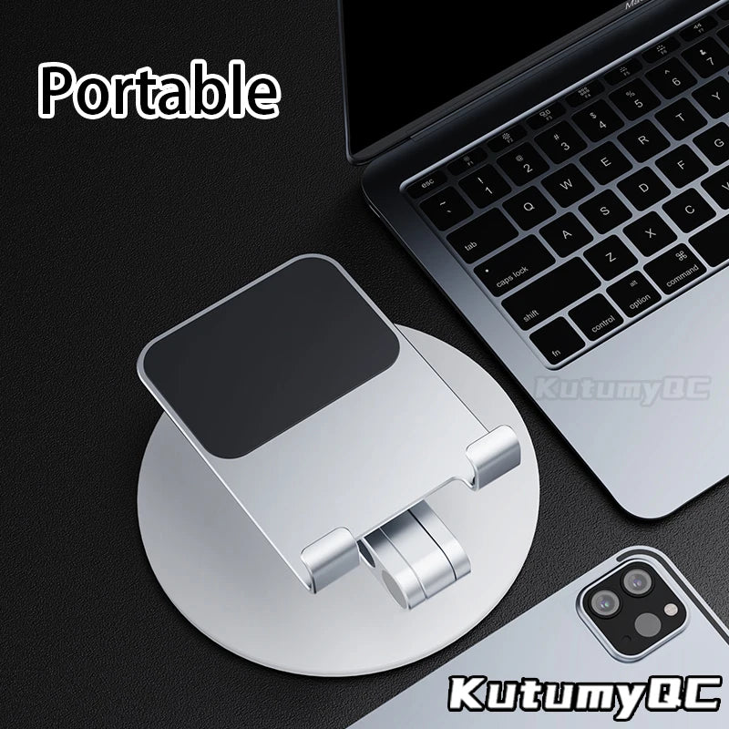 360° Metal Desk Mobile Phone Holder Stand