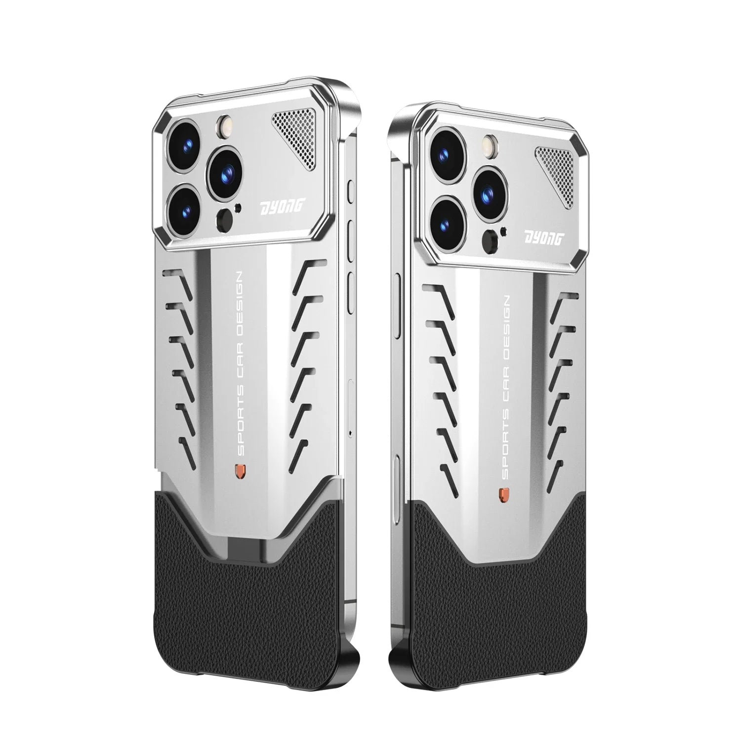 Bezel-Less Racing Car Design Metal Case