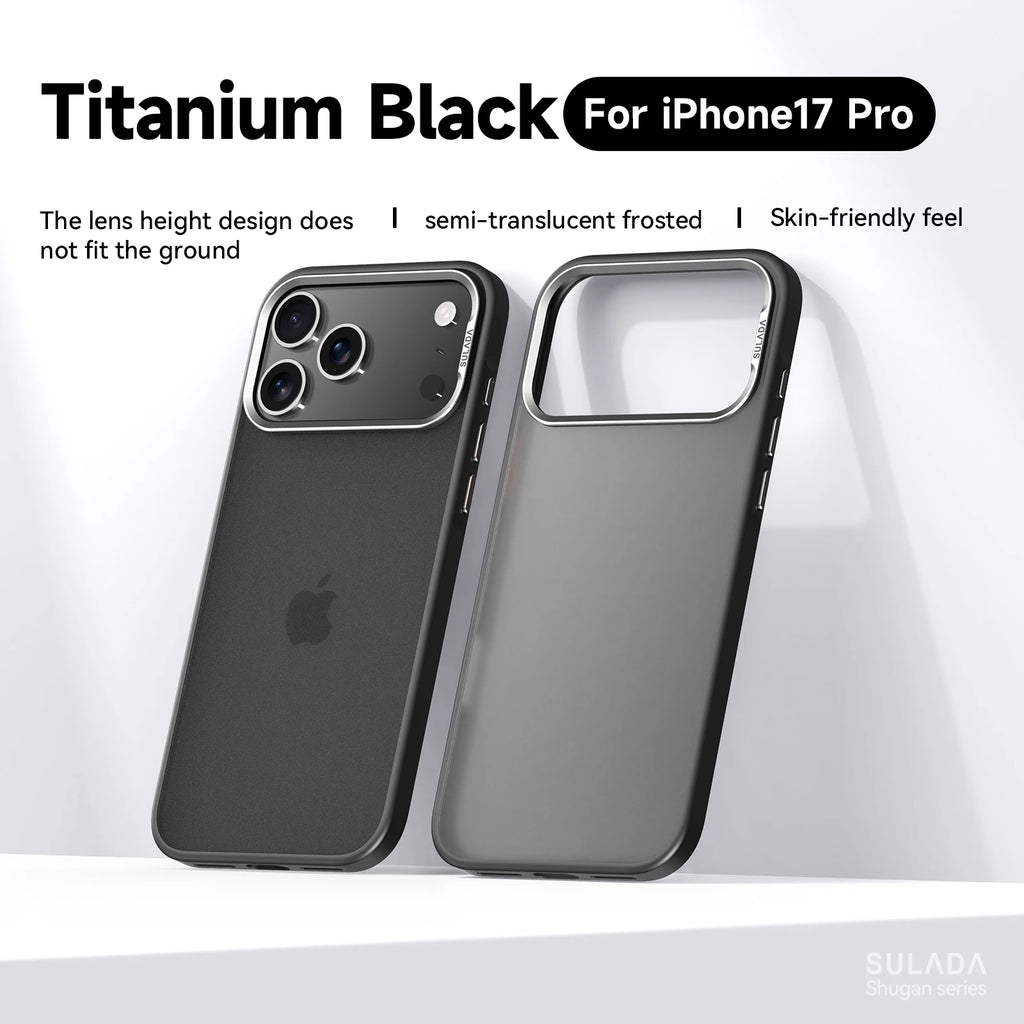 MATTE SKIN-FEEL ANTI-DROP CASE