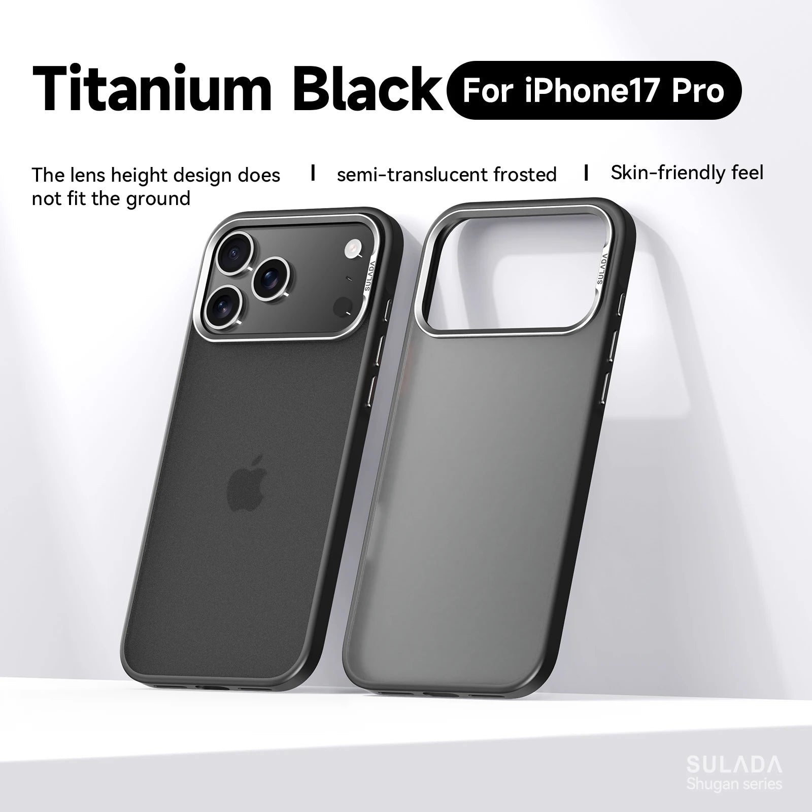 MATTE SKIN-FEEL ANTI-DROP CASE