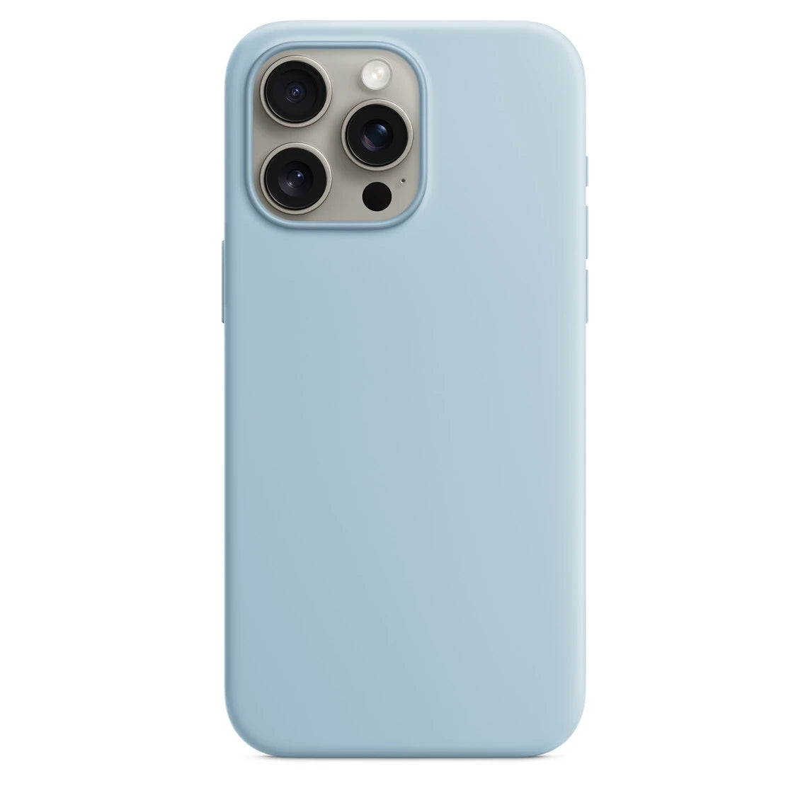 New Liquid Silicone with logo  For iPhone 15 ProMax