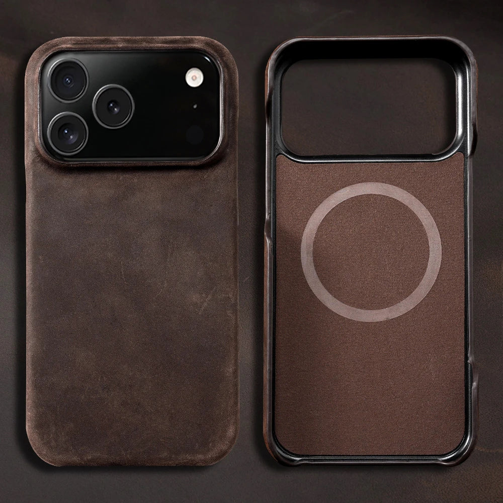 LEATHER MAGNETIC CASE