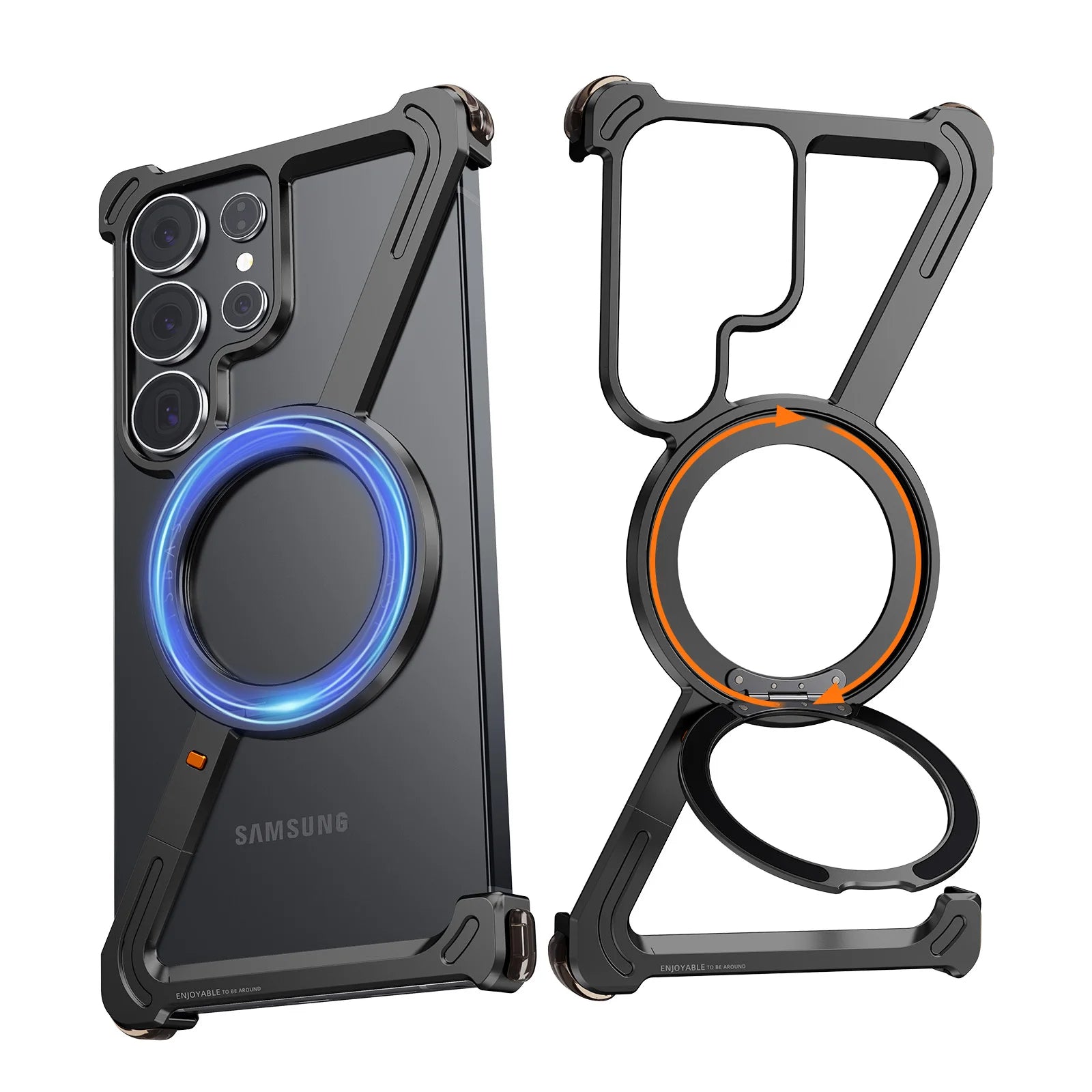 Eary Z Shape Minimalist Phone Case For Samsung Galaxy