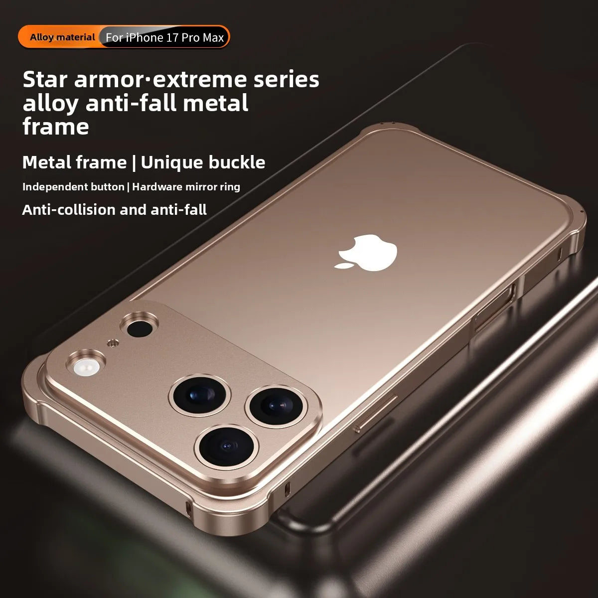 ALUMINIUM FRAME METAL BUMPER HARD CASE