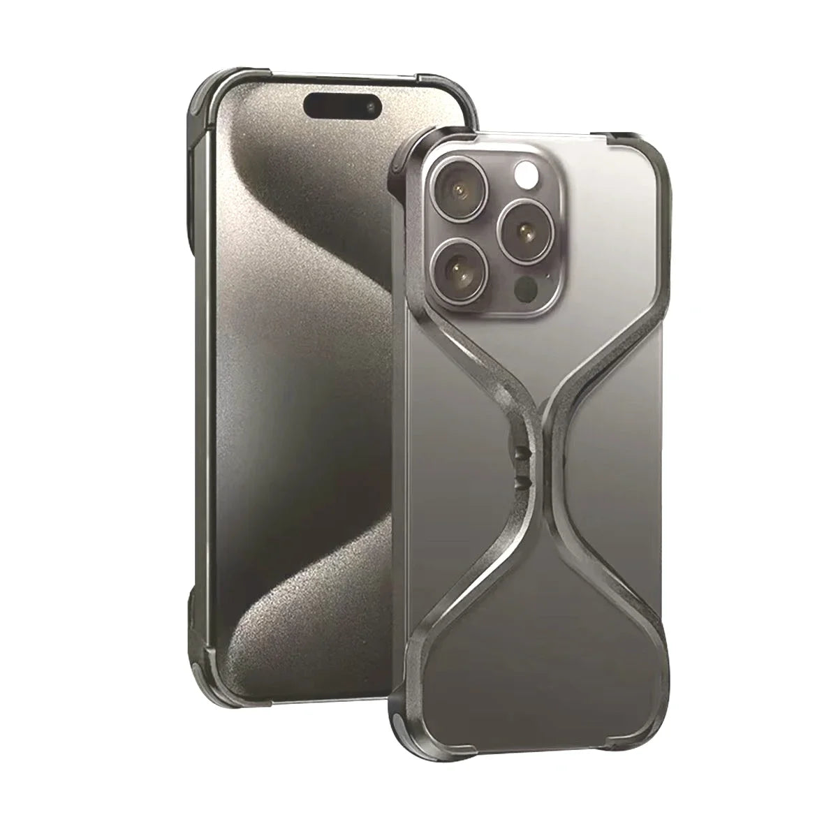 X-max case metal anti drop radiating protective cover originality hollow design