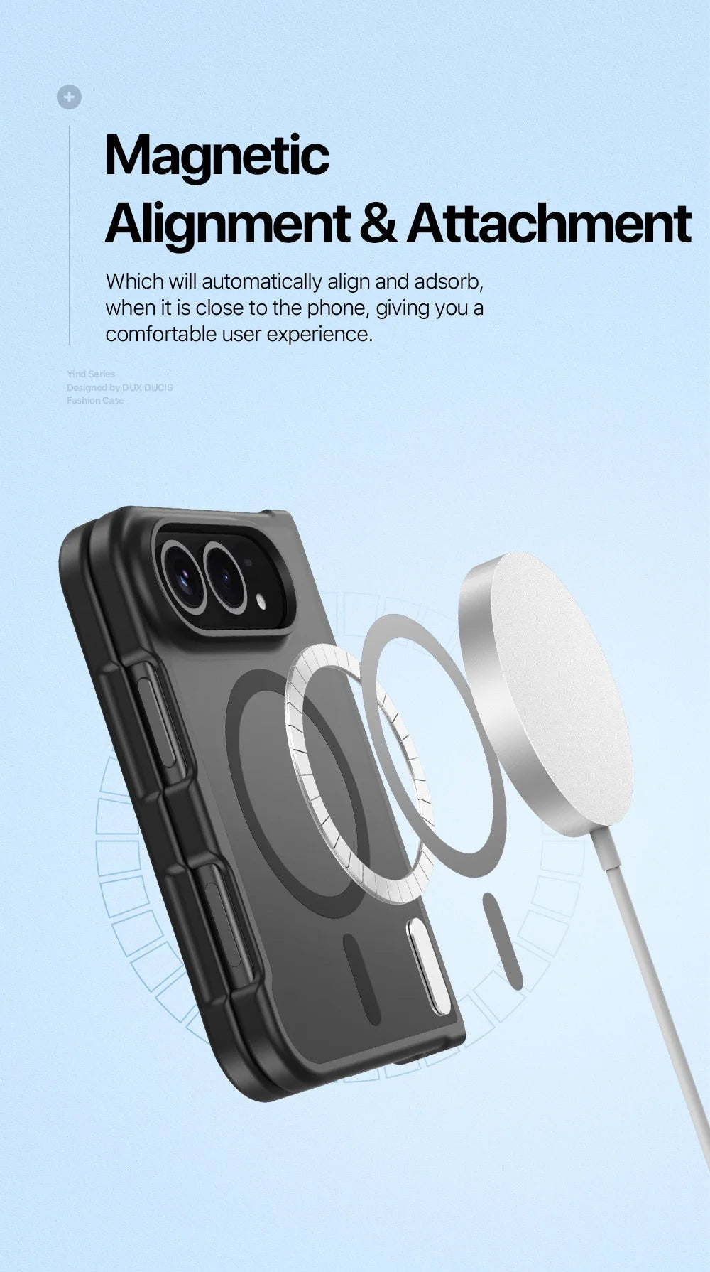 For iPhone 18 Matte Magnetic Case