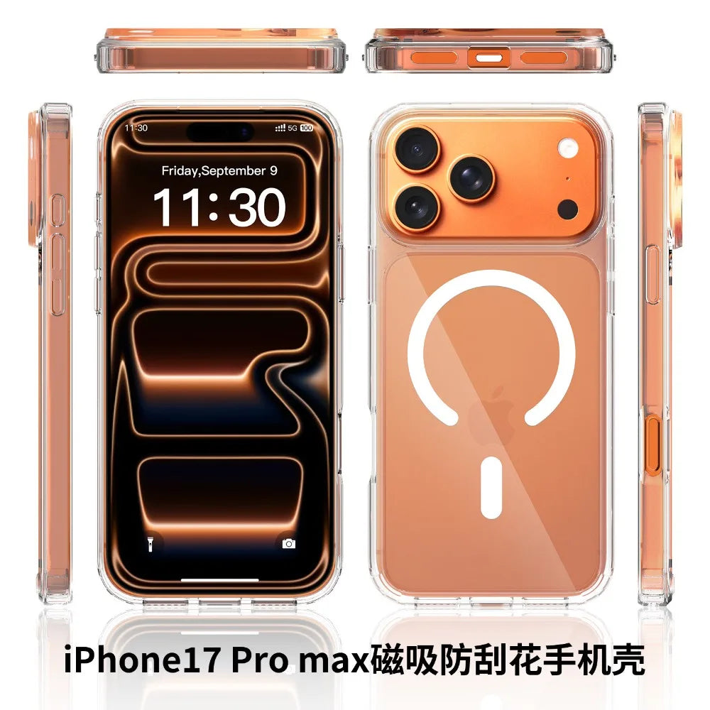 Clear Strong Magnetic Phone Case