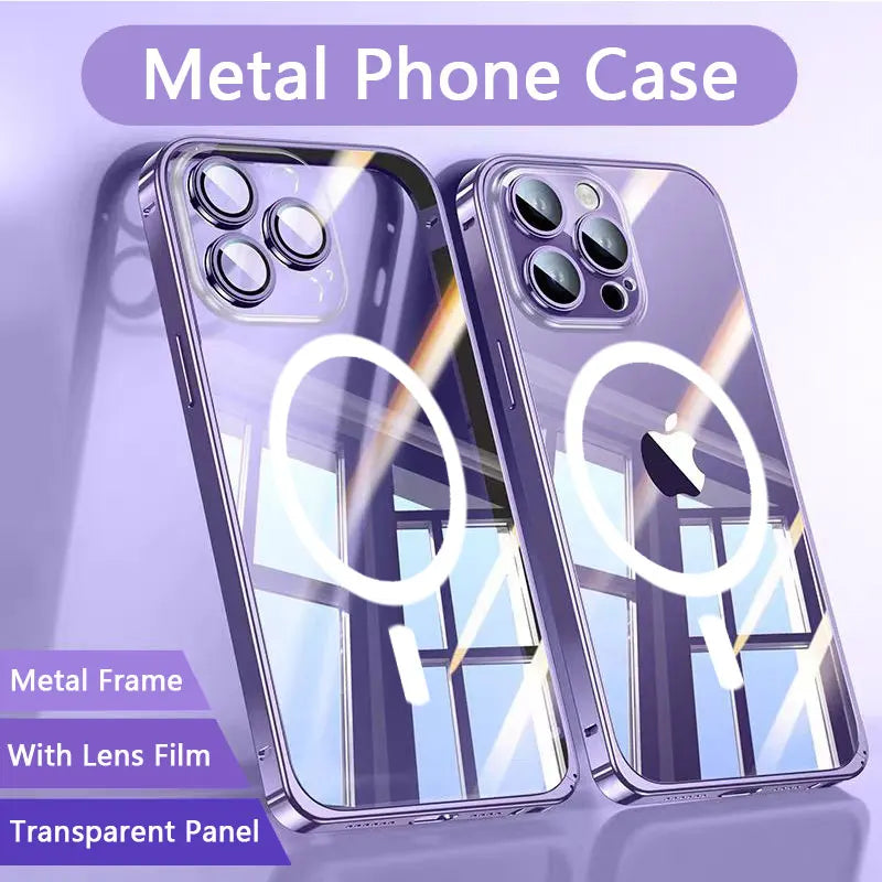 Magnetic Metal  Aluminum Frame Transparent