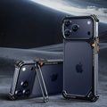 Oatsbasf Phone Case  with Stand Metal Frameless Magsafe