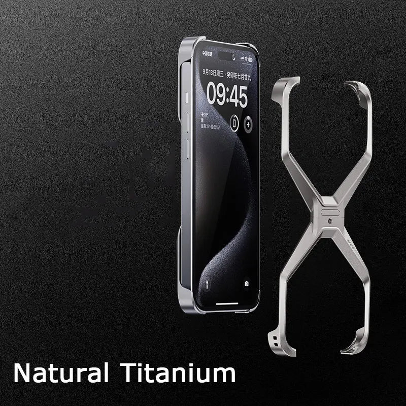 ALUMINUM & METAL RIMLESS DESIGN