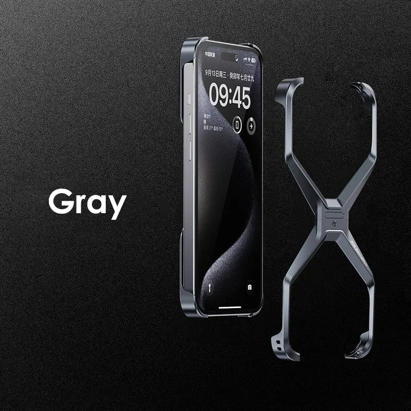 ALUMINUM & METAL RIMLESS DESIGN