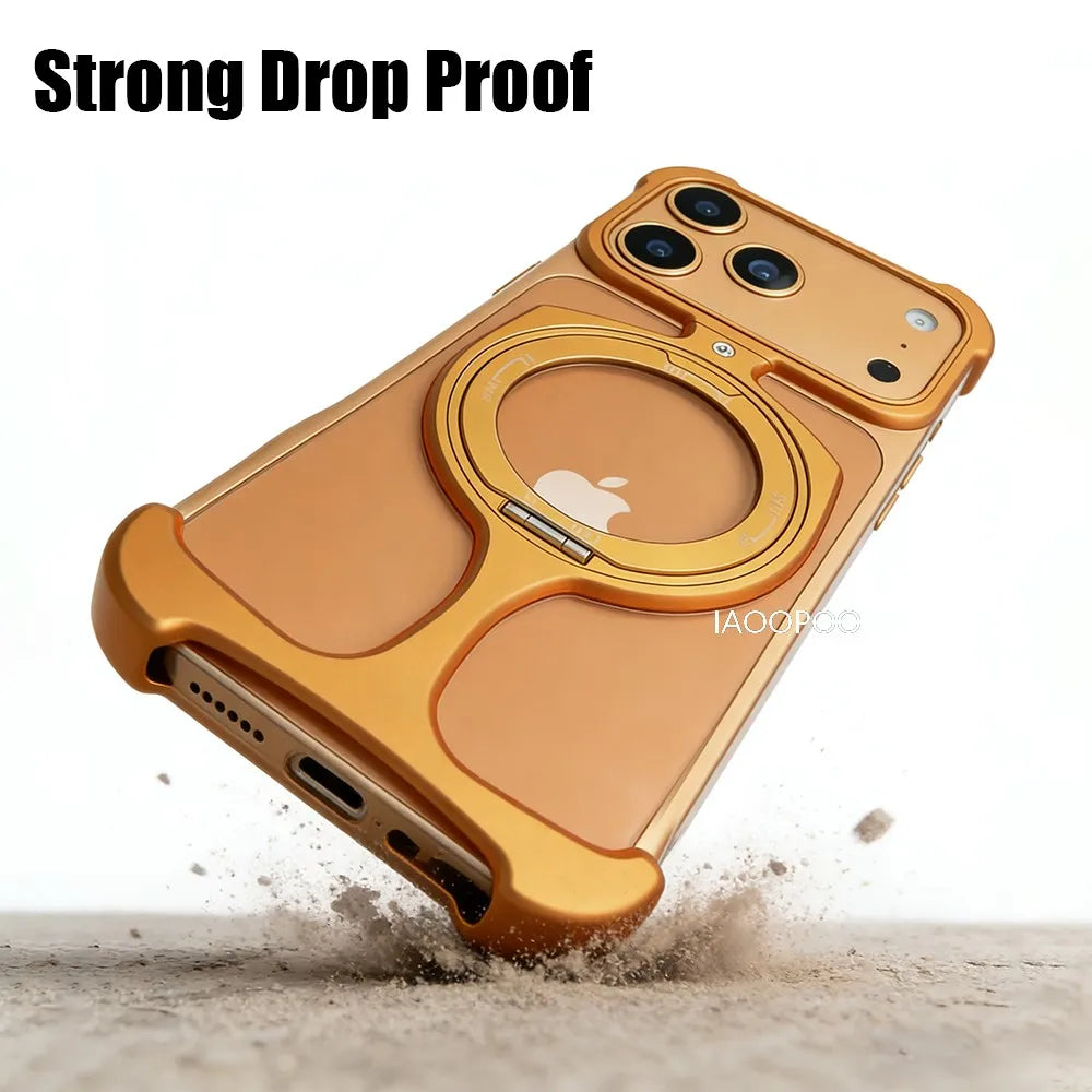 360° Magnetic Holder Fashion Aluminum Metal Case
