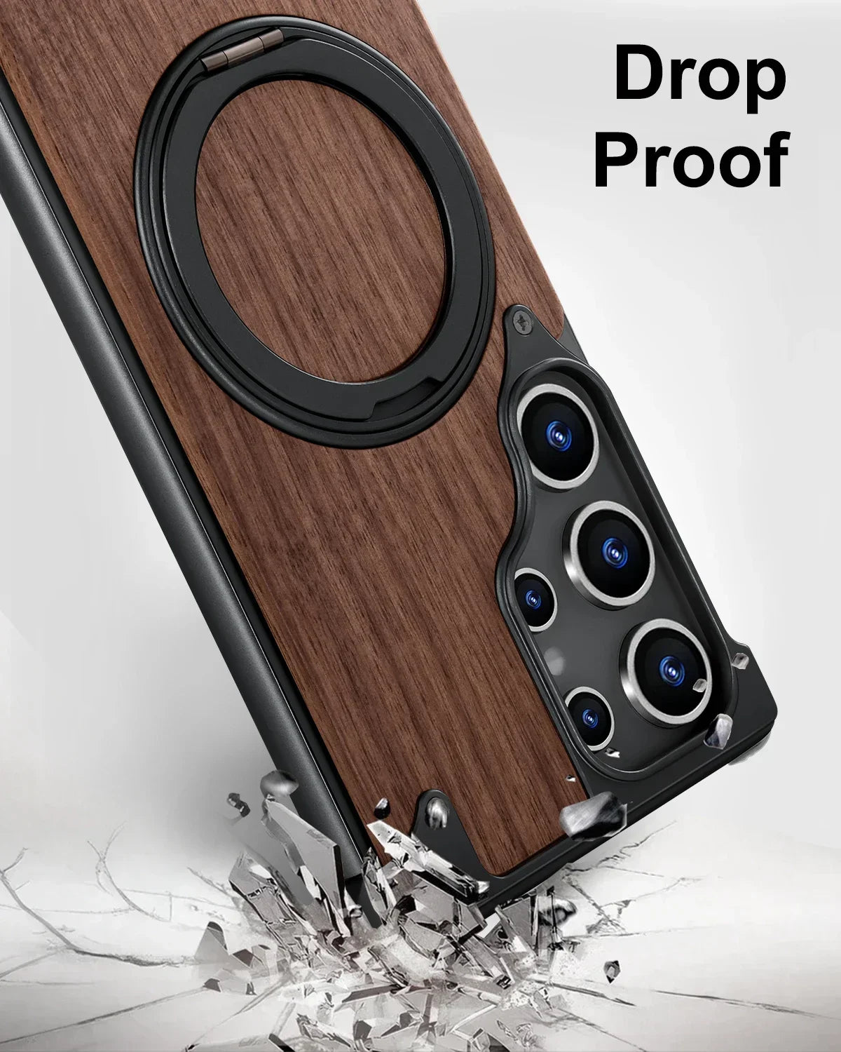 Oatsbasf Wood Magnetic  Case for Samsung Galaxy S24 Ultra