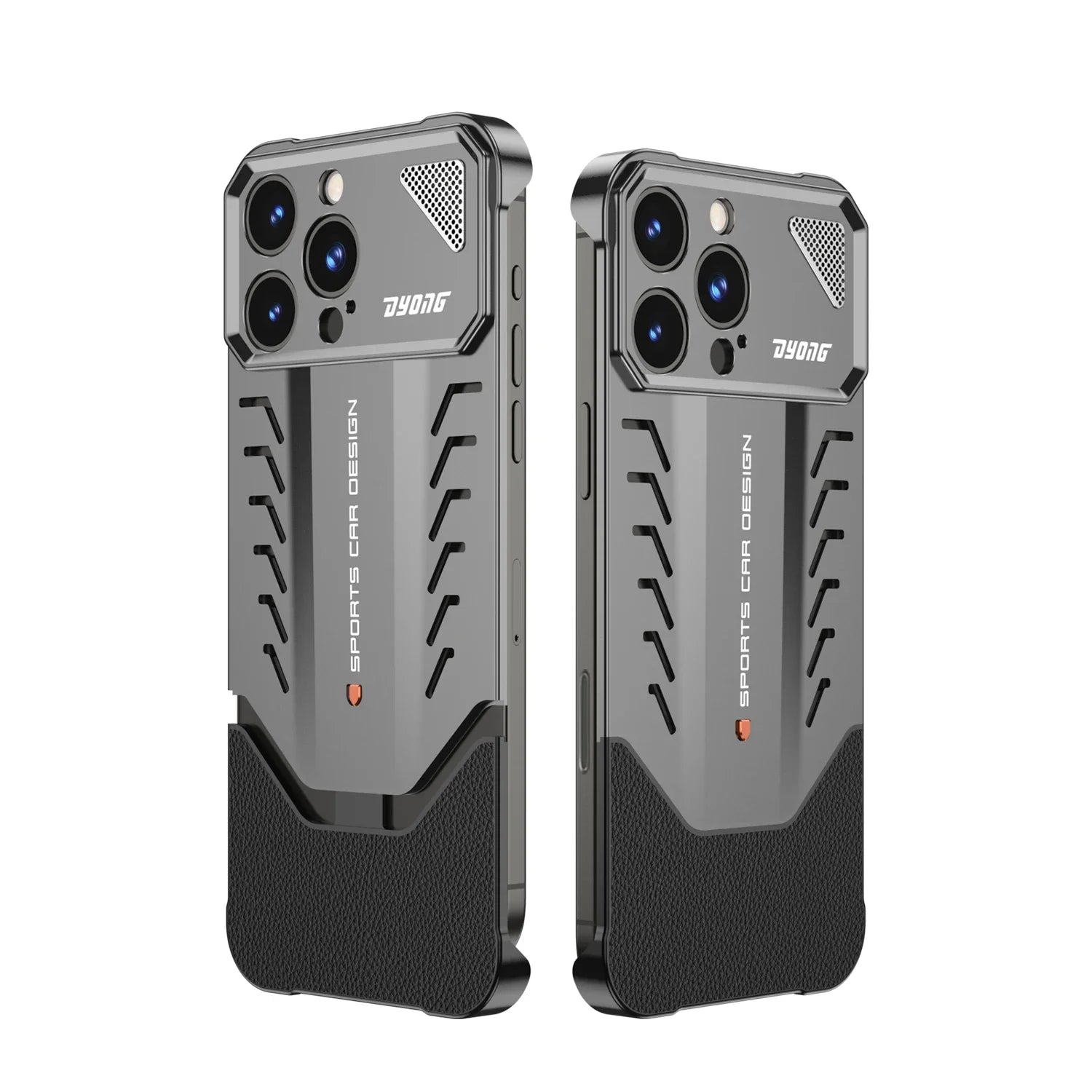 Bezel-Less Racing Car Design Metal Case