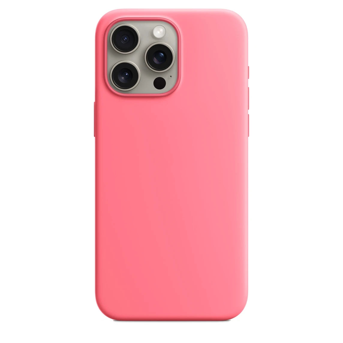 New Liquid Silicone with logo  For iPhone 15 ProMax