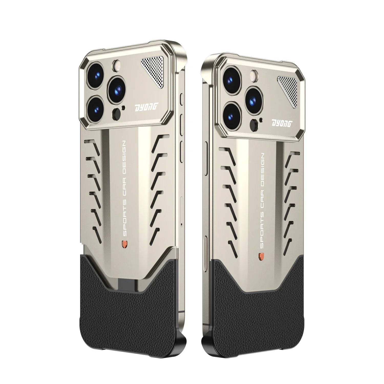 Bezel-Less Racing Car Design Metal Case