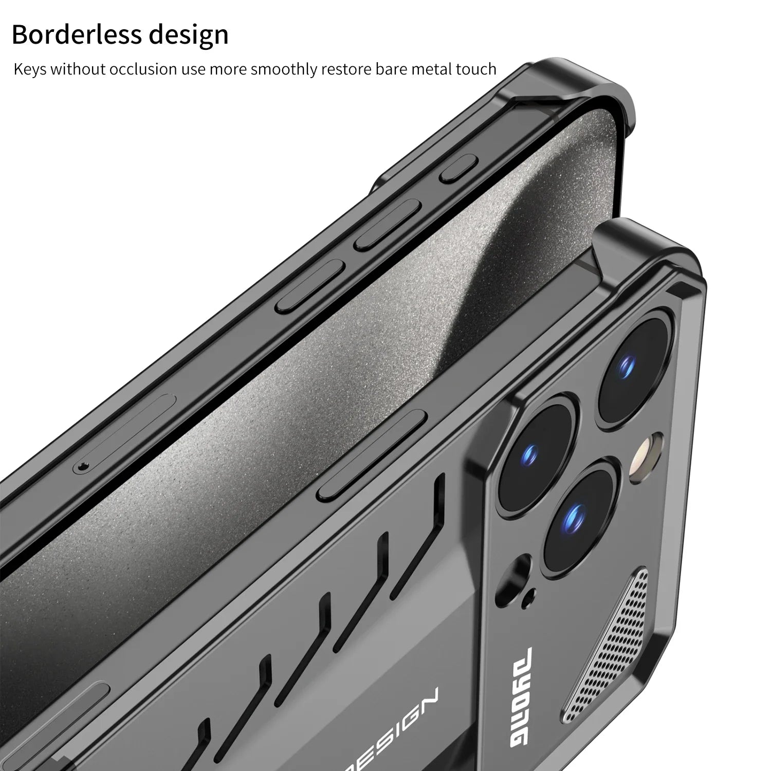 TITANIUM ULTRA-THIN FRAMELESS CASE