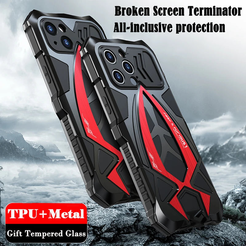 Shockproof All Inclusive Metal Phone Case