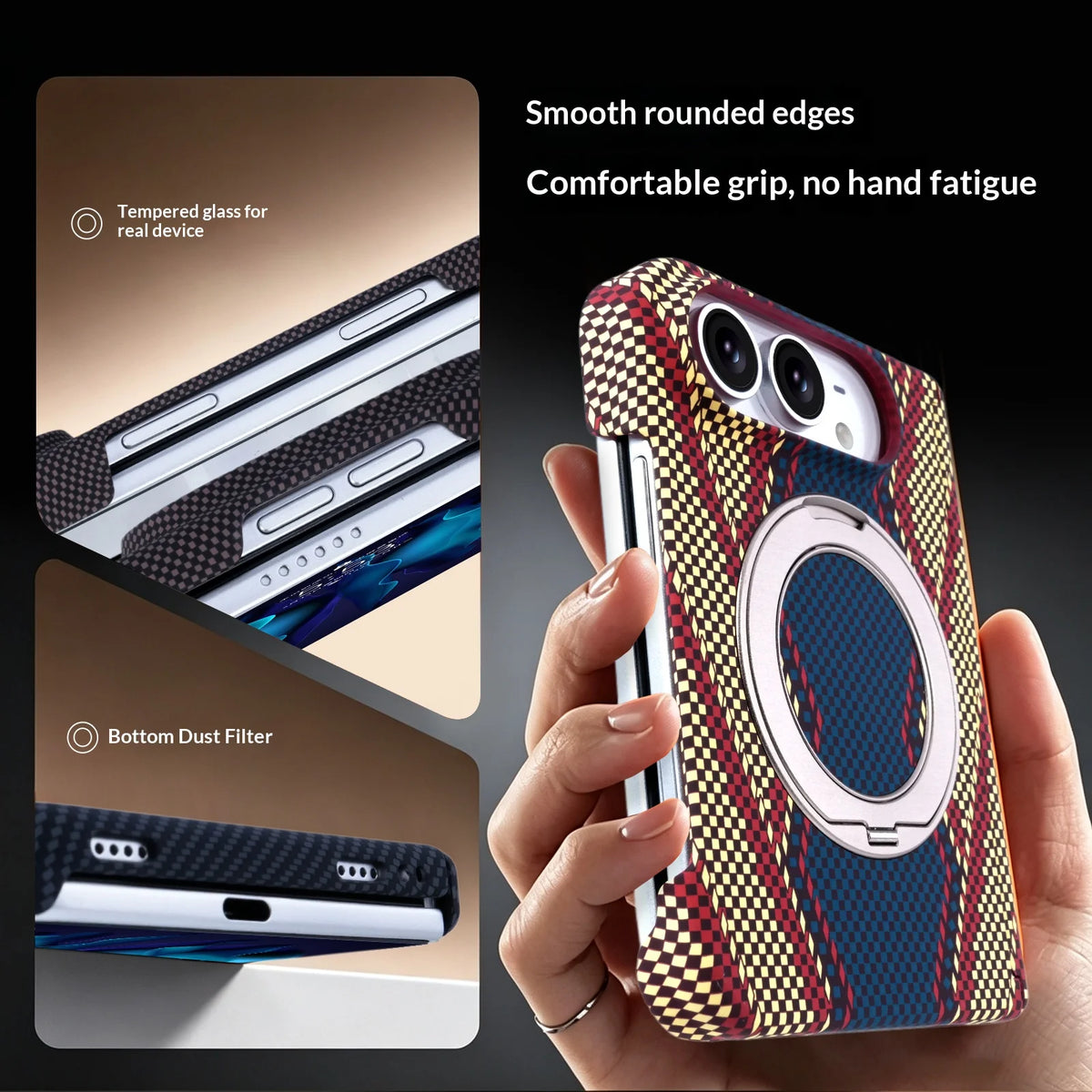 iPhone Duo for Magsafe Hinge Protection Cover