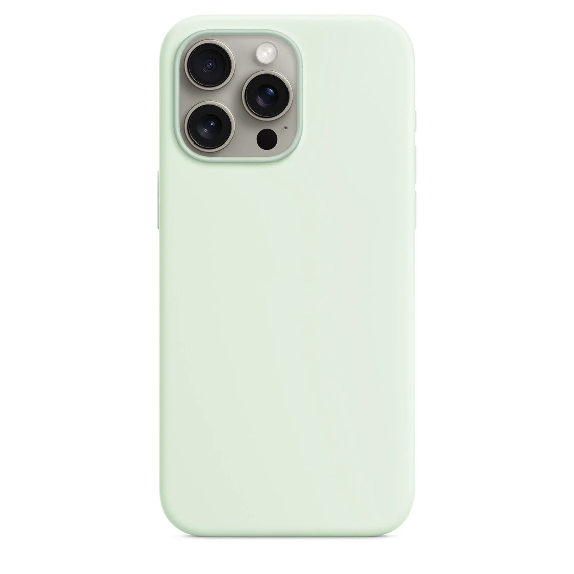 New Liquid Silicone with logo  For iPhone 15 ProMax