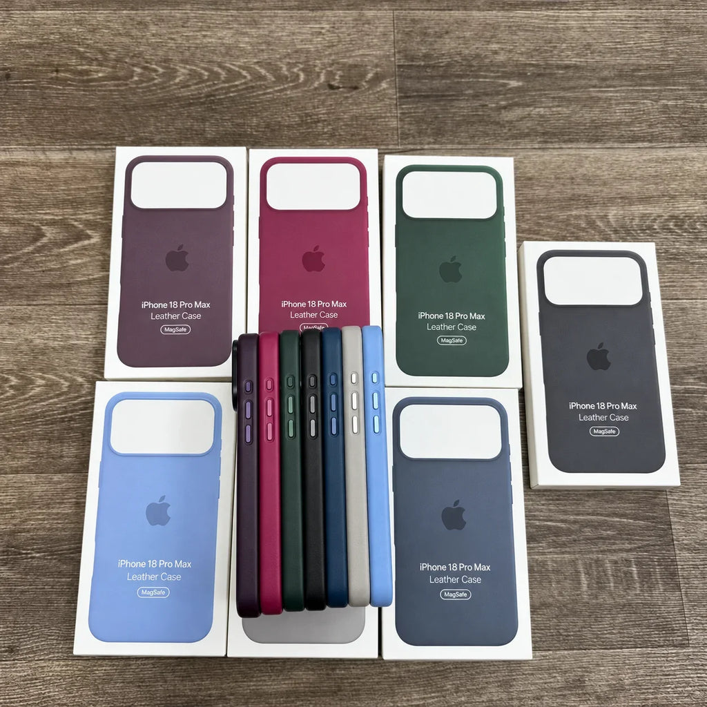 Leather Case  For Apple iPhone 18 Pro Max
