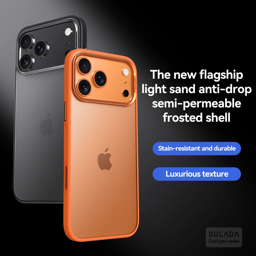 MATTE SKIN-FEEL ANTI-DROP CASE