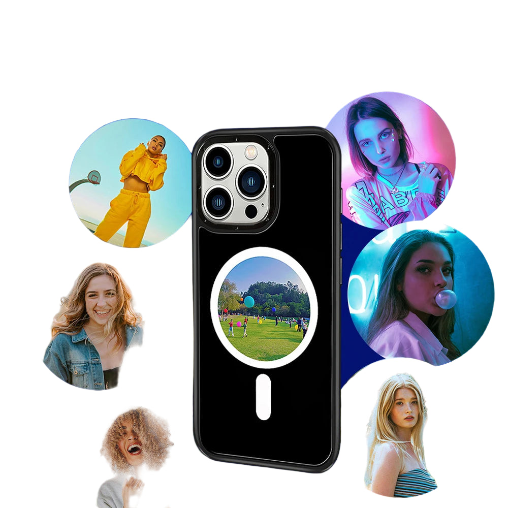 AMOURS 6-COLOR NFC E-INK CASE FOR IPHONE