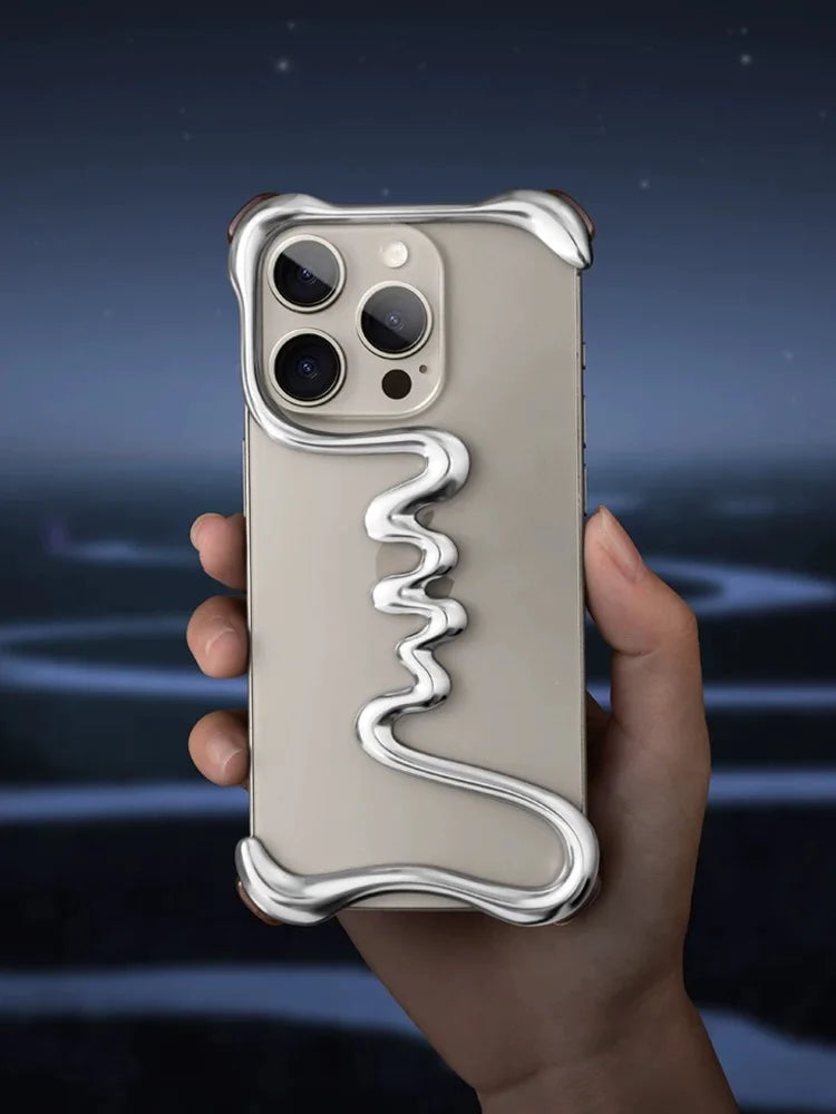 Metal Frameless Phone Case