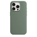 New Liquid Silicone with logo  For iPhone 15 ProMax